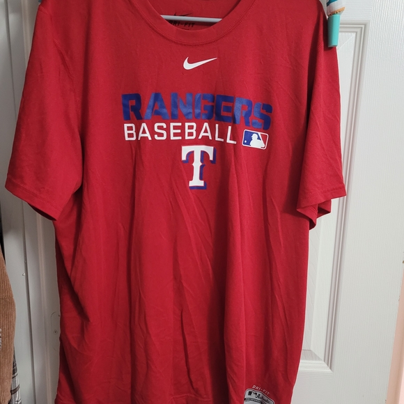 Nike Red Rangers Baseball Tee - Picture 1 of 3